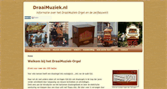 Desktop Screenshot of draaimuziek.nl