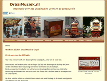 Tablet Screenshot of draaimuziek.nl